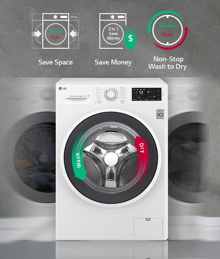 Washer and Dryer in one