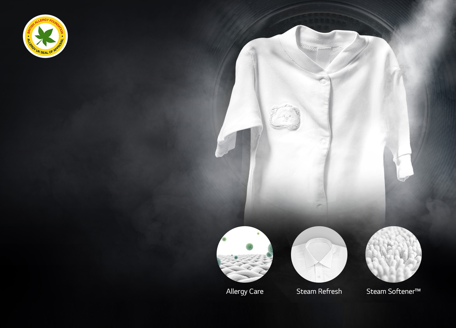 99.9%25252525 ALLERGENS REDUCED with True Steam™