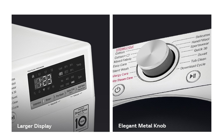 Lg Washer 9 Kg Bigger Capacity Ai Dd Steam Thinq Lg Uae