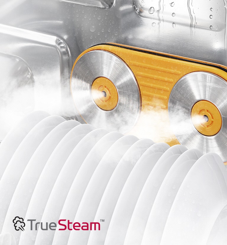 TrueSteam™ Powerful washing with sparkling clean