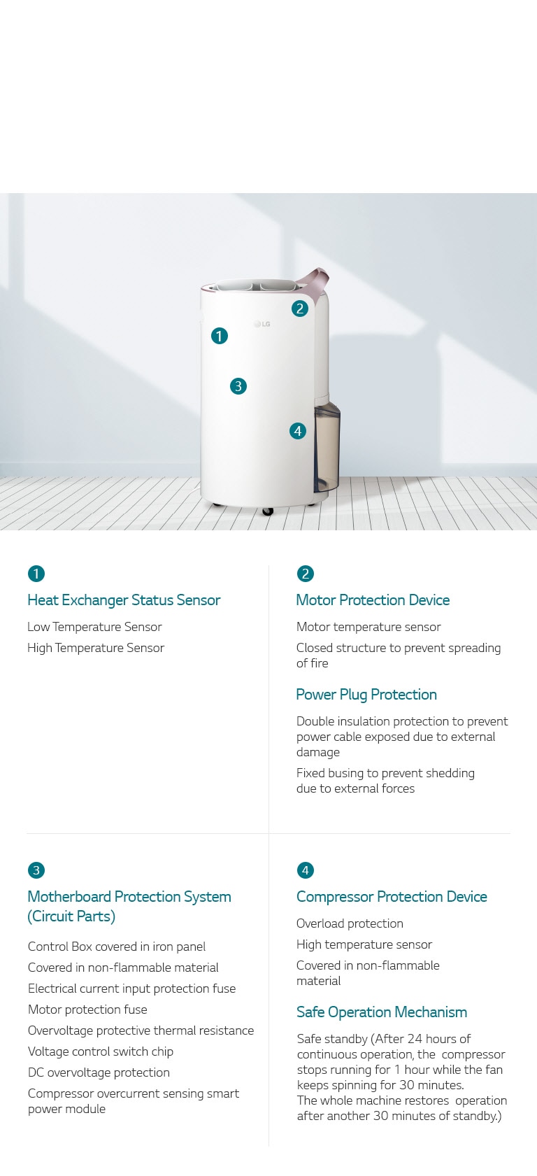 Safe Dehumidification