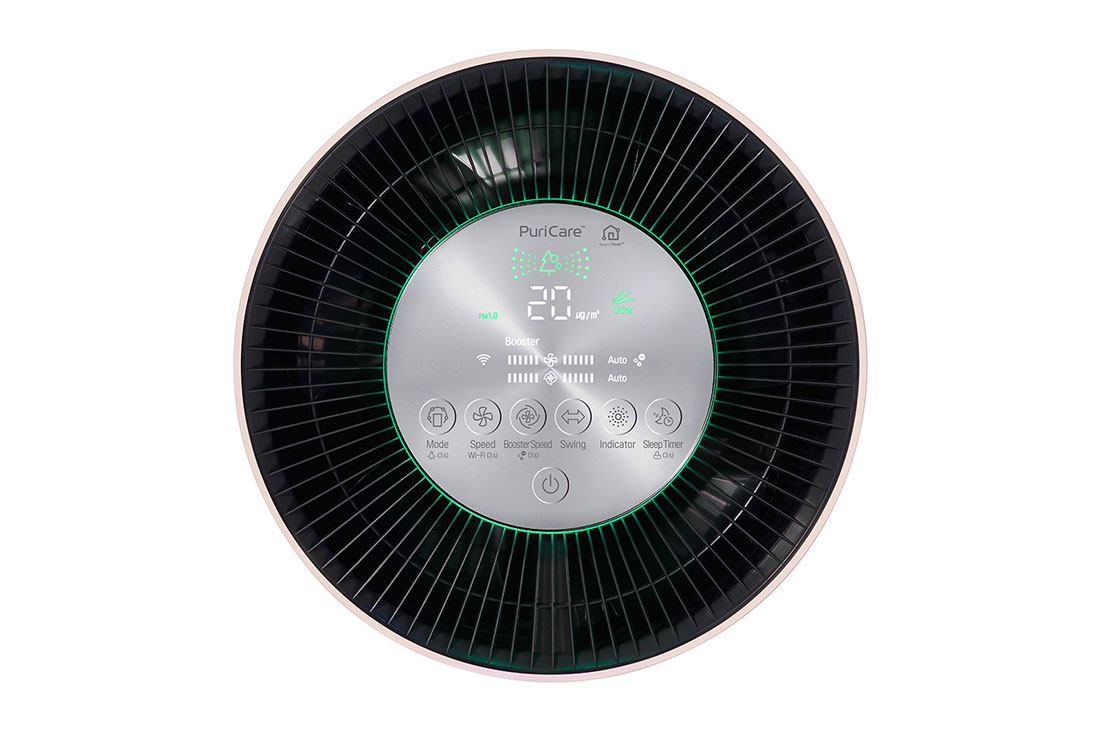 LG PuriCare 58 m² Coverage area, 6 step filtration, PM 1.0 Sensor, Clean Booster, AS60GDPV0, thumbnail 8