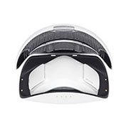 LG UV Nano Case for Wearable LG Air Purifiers, Top open view of the case containing a wearable air purifier, PWKAUW01, thumbnail 10