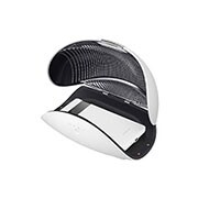 LG UV Nano Case for Wearable LG Air Purifiers, Right side open view of the case containing a mobile1, PWKAUW01, thumbnail 13