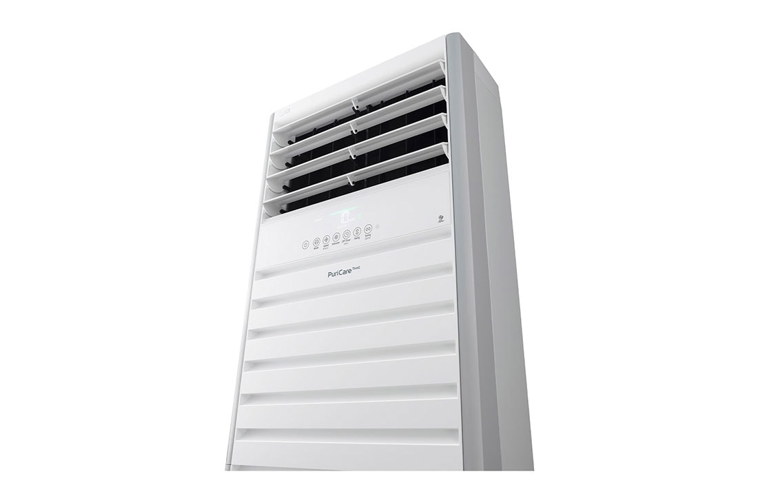 LG Standing Air Purifier CA certified for Large Space with 6-Step Filtration System, Rightside Outlet Open Closeup, AG16GBWC0, thumbnail 10