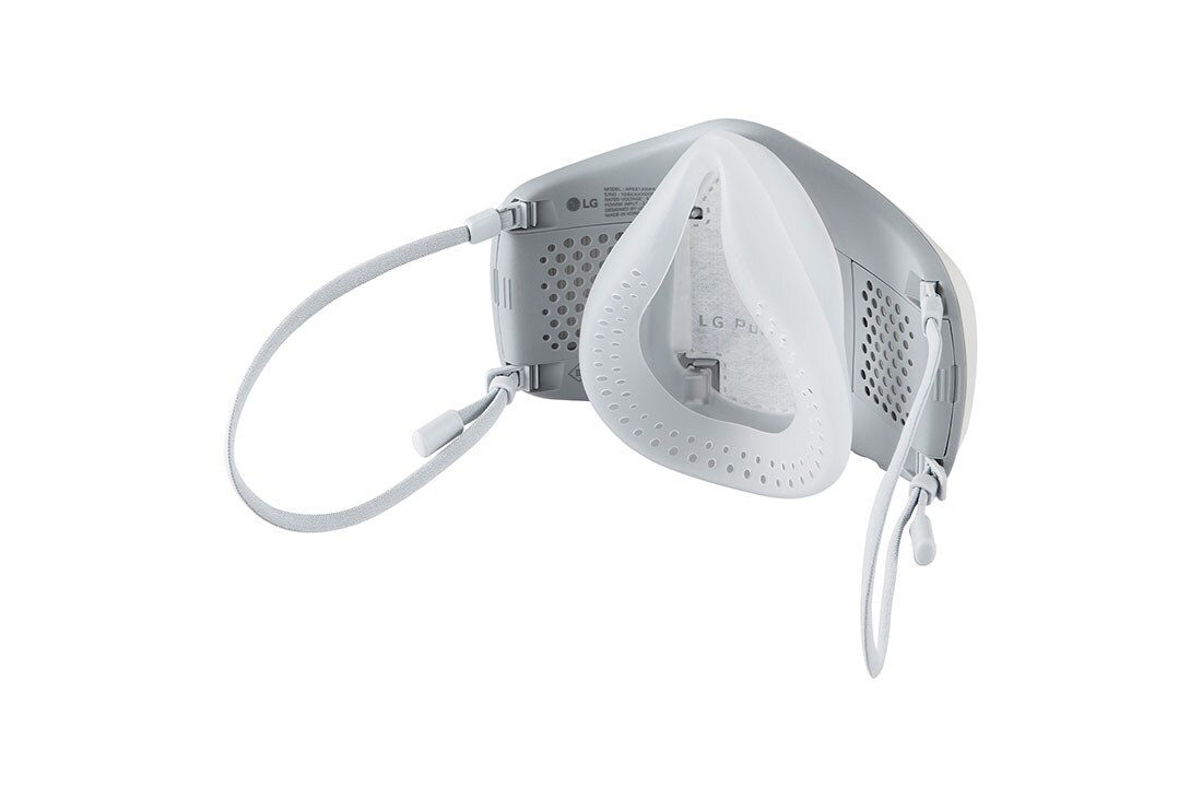 LG PuriCare™ Wearable Air Purifier, back right top view, AP551AWFA, thumbnail 3