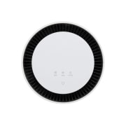 LG PuriCare™ AeroHit Air Purifier, White, 32 m² Coverage with 360° Filter, Close-up of LG air purifier's top display, AS35GGW10, thumbnail 10
