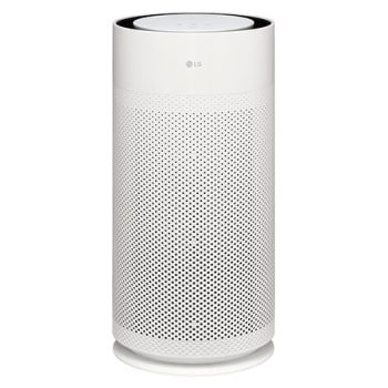 Front view of the LG PuriCare™ AeroHit Air Purifier AS35GGW10.AGCC1