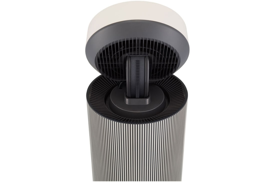 LG PuriCare™ 360 Air Purifier, Nature Beige, 360˚ Purification with Pet Care and Smart Sensor, Front Filter, AS10GDBY0, thumbnail 10