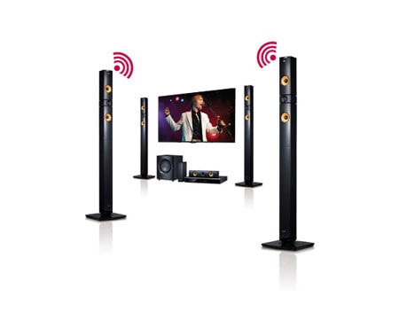 HOME THEATER 5.1 LG WIRELESS BH6830W