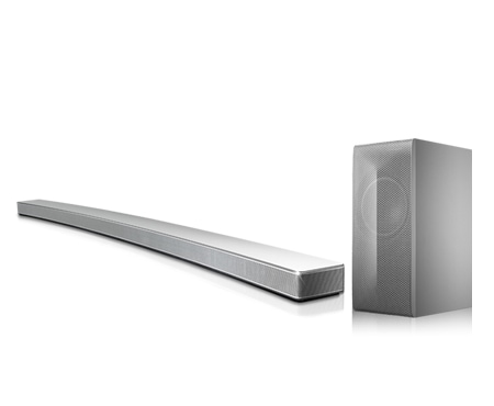 LG Music Flow LAS855M Curved Wireless Soundbar, LAS855M