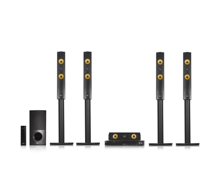 LG 5.1ch Smart Home Cinema 3D Blu-ray™ / DVD Home Theater System, LHB755W, thumbnail 2