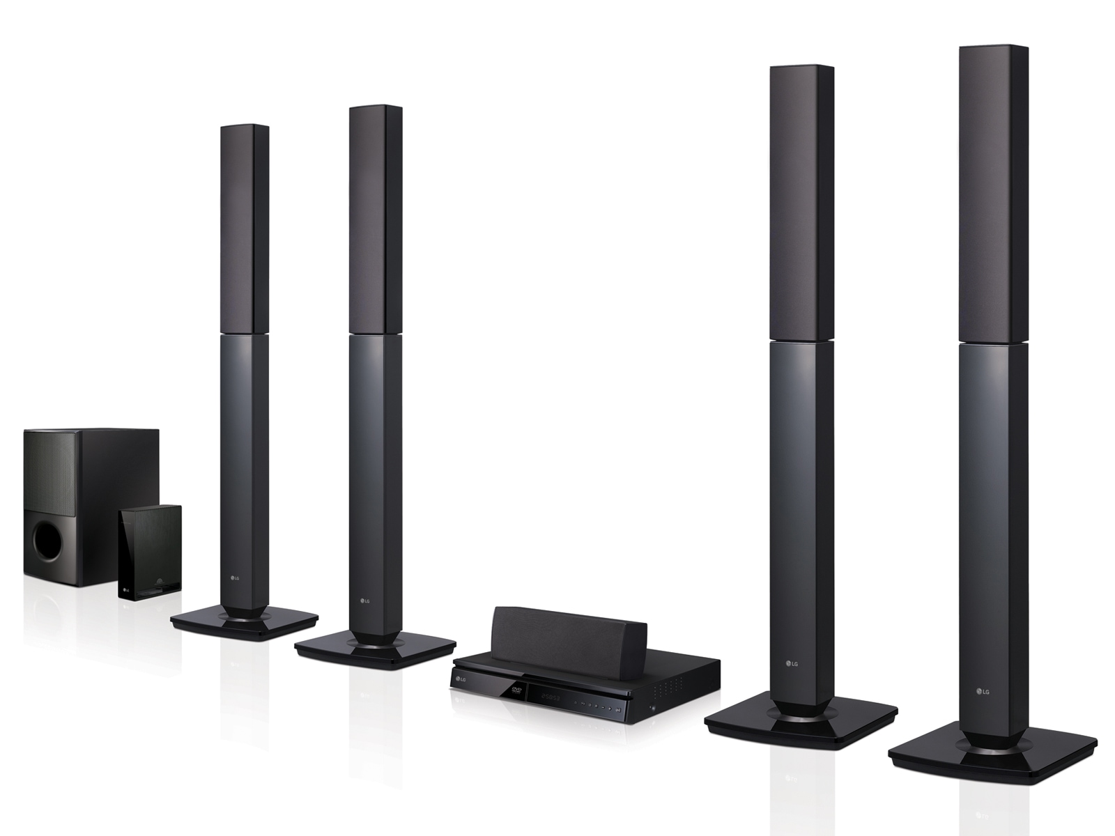 LHD655W, DVD Home Theater System with Wireless Audio Streaming