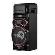 LG XBOOM ON7 Speaker for Parties With Wireless Party Link, Multi Color Lighting and Super Bass Boost, front view with blue lighting, ON7, thumbnail 3