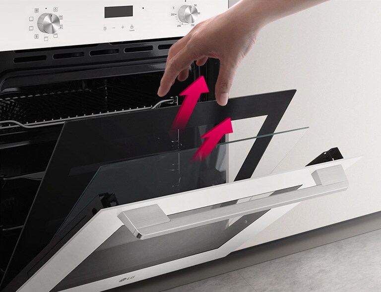 Remove glass for easy cleaning