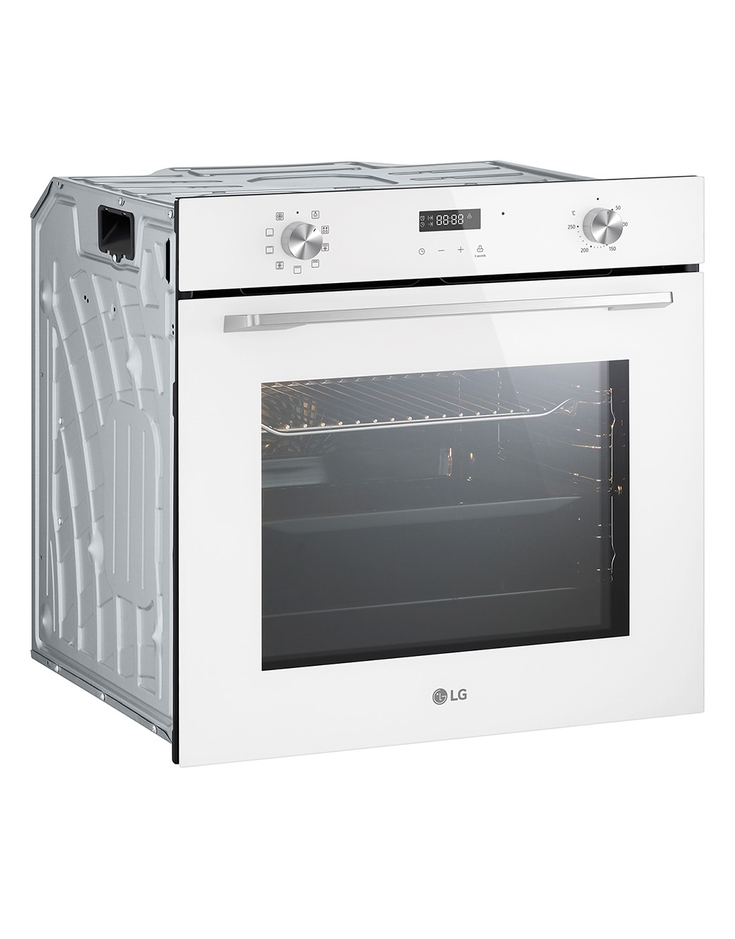 LG Built-in Oven with 72L capacity, White | LG UAE