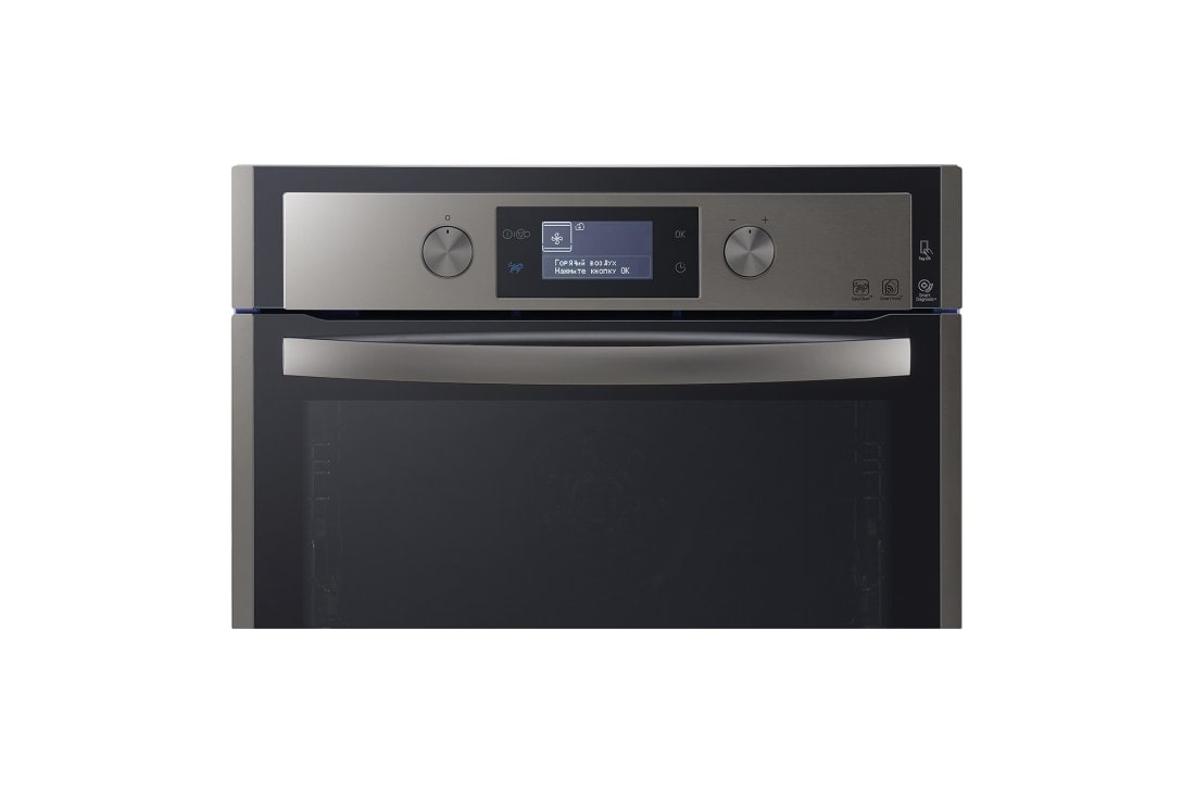 LG Built-in Wall Oven, 67L, Black & Steel, LB646K479T2, LB646K479T2, thumbnail 4