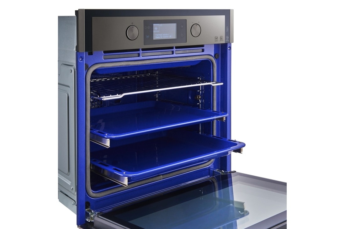 LG Built-in Wall Oven, 67L, Black & Steel, LB646K479T2, LB646K479T2, thumbnail 5