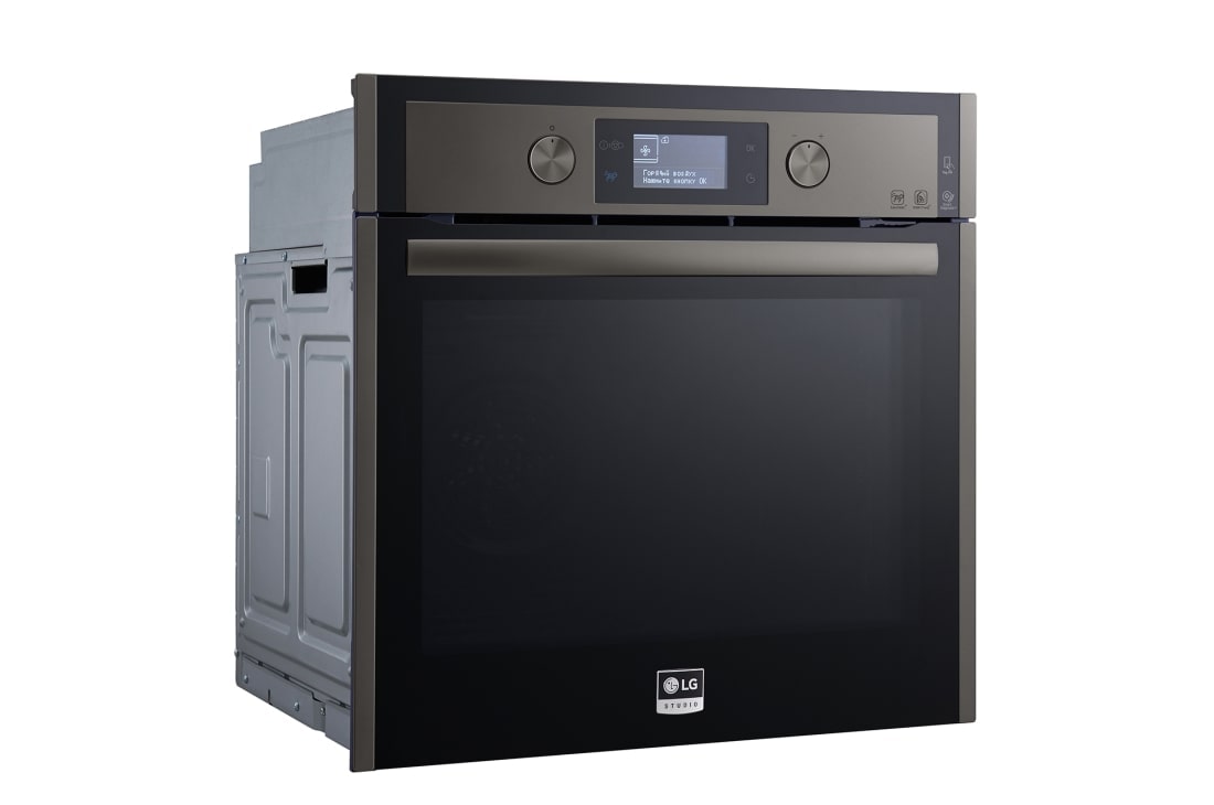 LG Built-in Wall Oven, 67L, Black & Steel, LB646K479T2, LB646K479T2, thumbnail 8