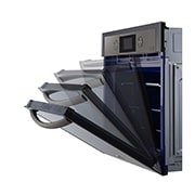 LG Built-in Wall Oven, 67L, Black & Steel, LB646K479T2, LB646K479T2, thumbnail 6