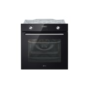LG Large Built-in Oven, 72L, Black Glass, WSEZ7213B1, thumbnail 1