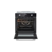 LG Large Built-in Oven, 72L, Black Glass, WSEZ7213B1, thumbnail 2