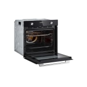 LG Large Built-in Oven, 72L, Black Glass, WSEZ7213B1, thumbnail 5