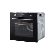 LG Large Built-in Oven, 72L, Black Glass, WSEZ7213B1, thumbnail 6