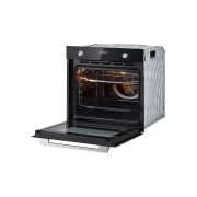 LG Large Built-in Oven, 72L, Black Glass, WSEZ7213B1, thumbnail 7