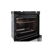 LG Large Built-in Oven, 72L, Black Glass, WSEZ7213B1, thumbnail 8
