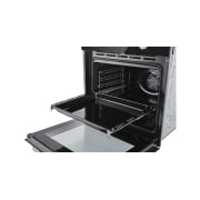 LG Large Built-in Oven, 72L, Black Glass, WSEZ7213B1, thumbnail 9