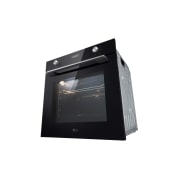 LG Large Built-in Oven, 72L, Black Glass, WSEZ7213B1, thumbnail 10