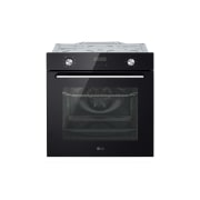 LG Large Built-in Oven, 72L, Black Glass, WSEZ7213B1, thumbnail 14