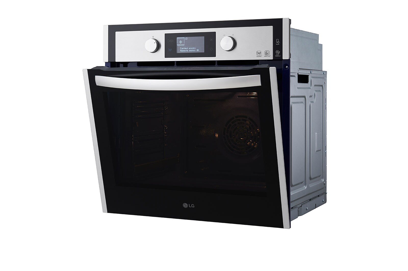LG Builtin Wall Oven, 67L, Black & Silver LG UAE