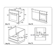 LG Built-in Wall Oven, 67L, Black & Silver, LB645479T1, LB645479T1, thumbnail 8