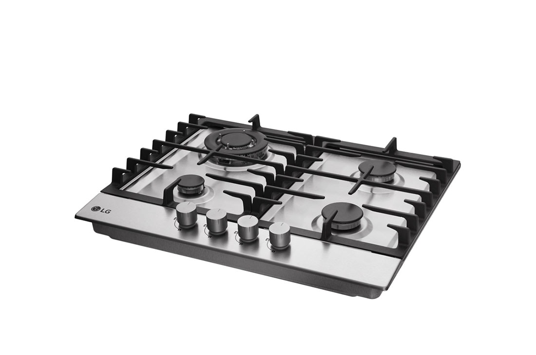 LG Built-in Gas Hob, Dual Flame Burner, 60cm, HU641DAG2, HU641DAG2, thumbnail 3