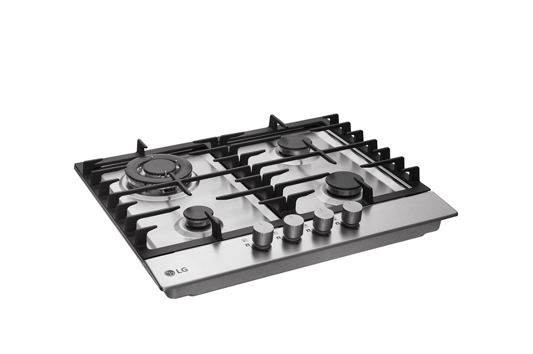 LG Built-in Gas Hob, Dual Flame Burner, 60cm, HU641DAG2, HU641DAG2, thumbnail 4