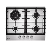 LG Built-in Gas Hob, Dual Flame Burner, 60cm, HU641DAG2, HU641DAG2, thumbnail 1