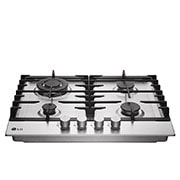 LG Built-in Gas Hob, Dual Flame Burner, 60cm, HU641DAG2, HU641DAG2, thumbnail 2