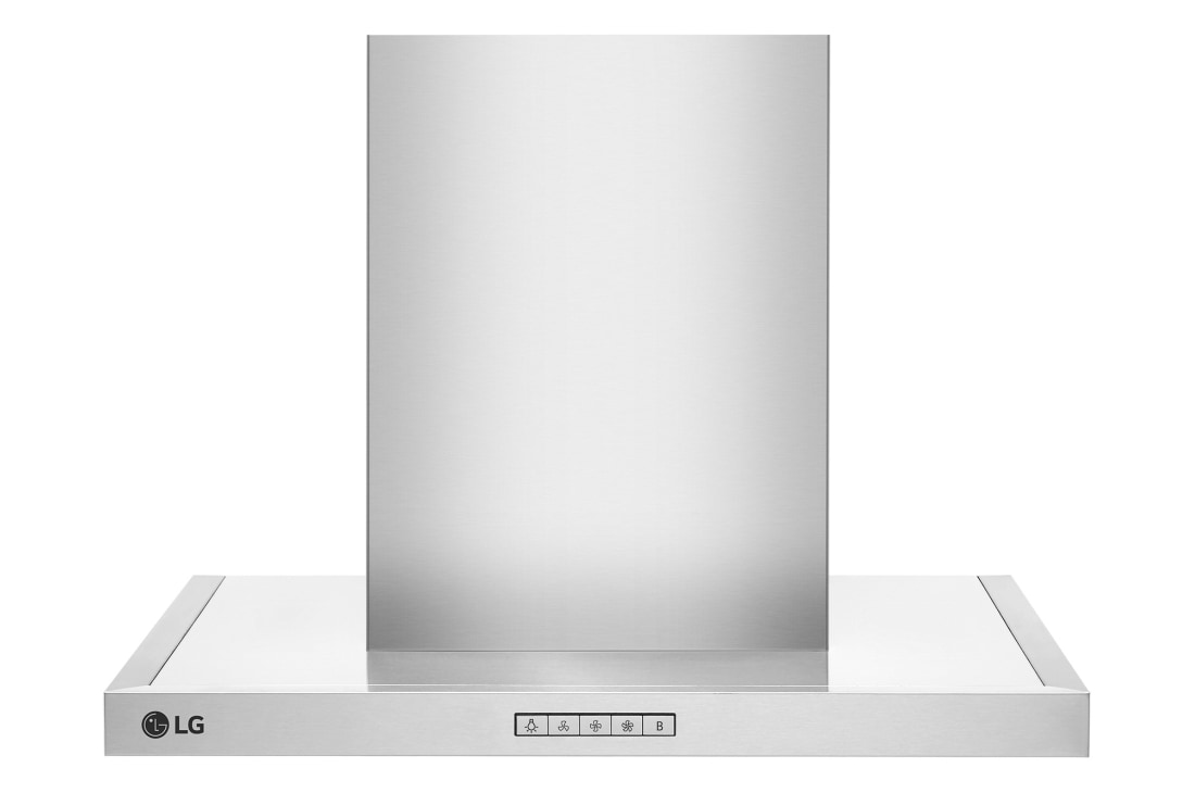 LG 2023 60cm Kitchen Hood T shape Stainless Steel LG UAE