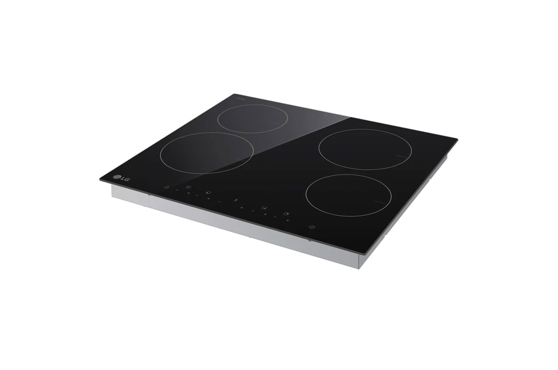 LG Built-in Electric Hob with 4 Burners, Right Side Light Off, CBEZ2414B, thumbnail 9