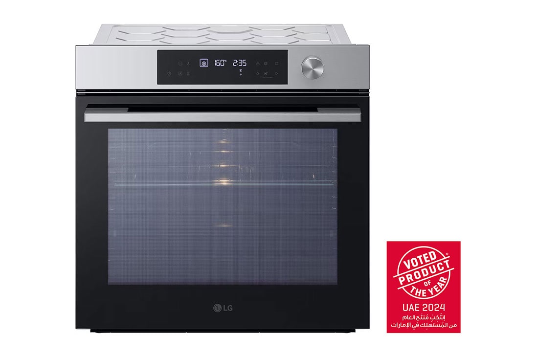 LG InstaView Oven with Air & Sous-Vide, 76L, Front view, WSED7613S