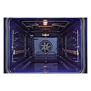LG InstaView Oven with Air & Sous-Vide, 76L, inside view, WSED7613S, thumbnail 3