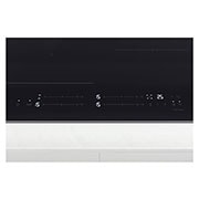 LG 60cm Built-in Induction Cooker, 4 zones, Display close-up view, CBIZ2435B, thumbnail 2