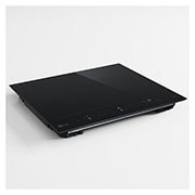 LG 60cm Built-in Induction Cooker, 4 zones, Left side view, CBIZ2435B, thumbnail 7