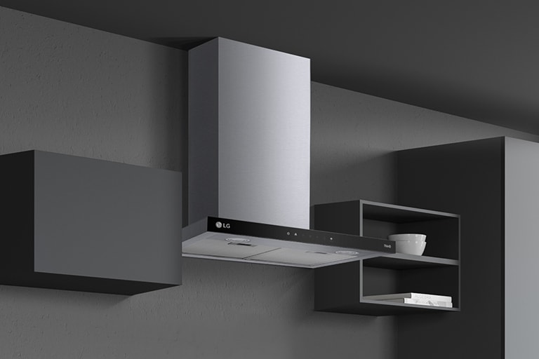 This is an image that shows the elegant finish of the hood.