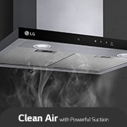 LG Built in Hood with Powerful Suction, Suction, HC7Z2425S, thumbnail 7