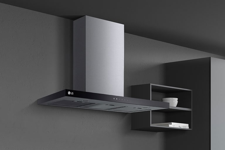 This is an image that shows the elegant finish of the hood.