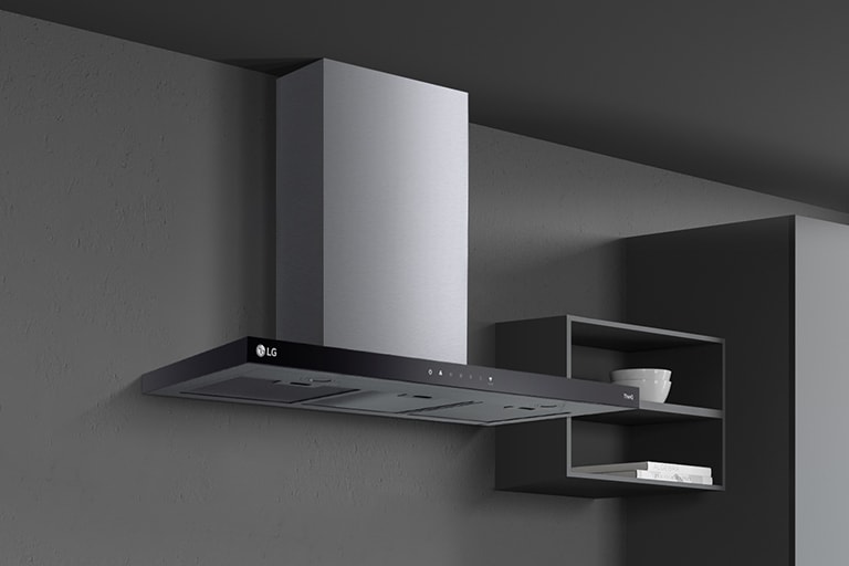 This is an image that shows the elegant finish of the hood.