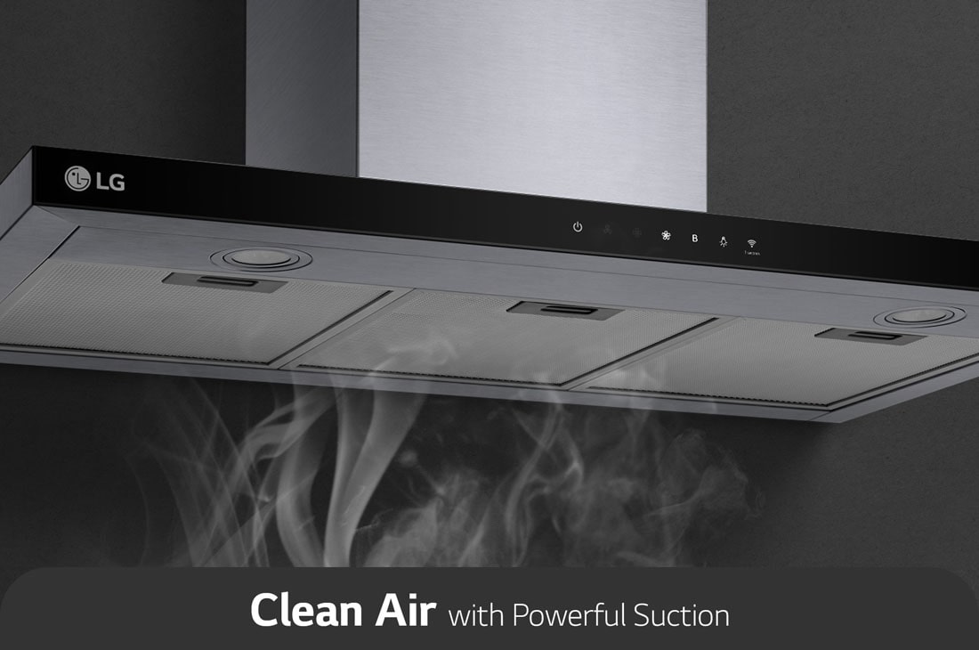 LG Built in Hood with easy touch Control, Suction, HC7Z3625S, thumbnail 7